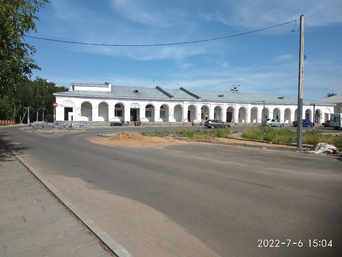 Пошехонье. Торговые ряды