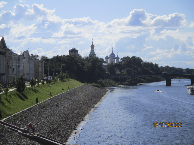 Вологда. Река Вологда