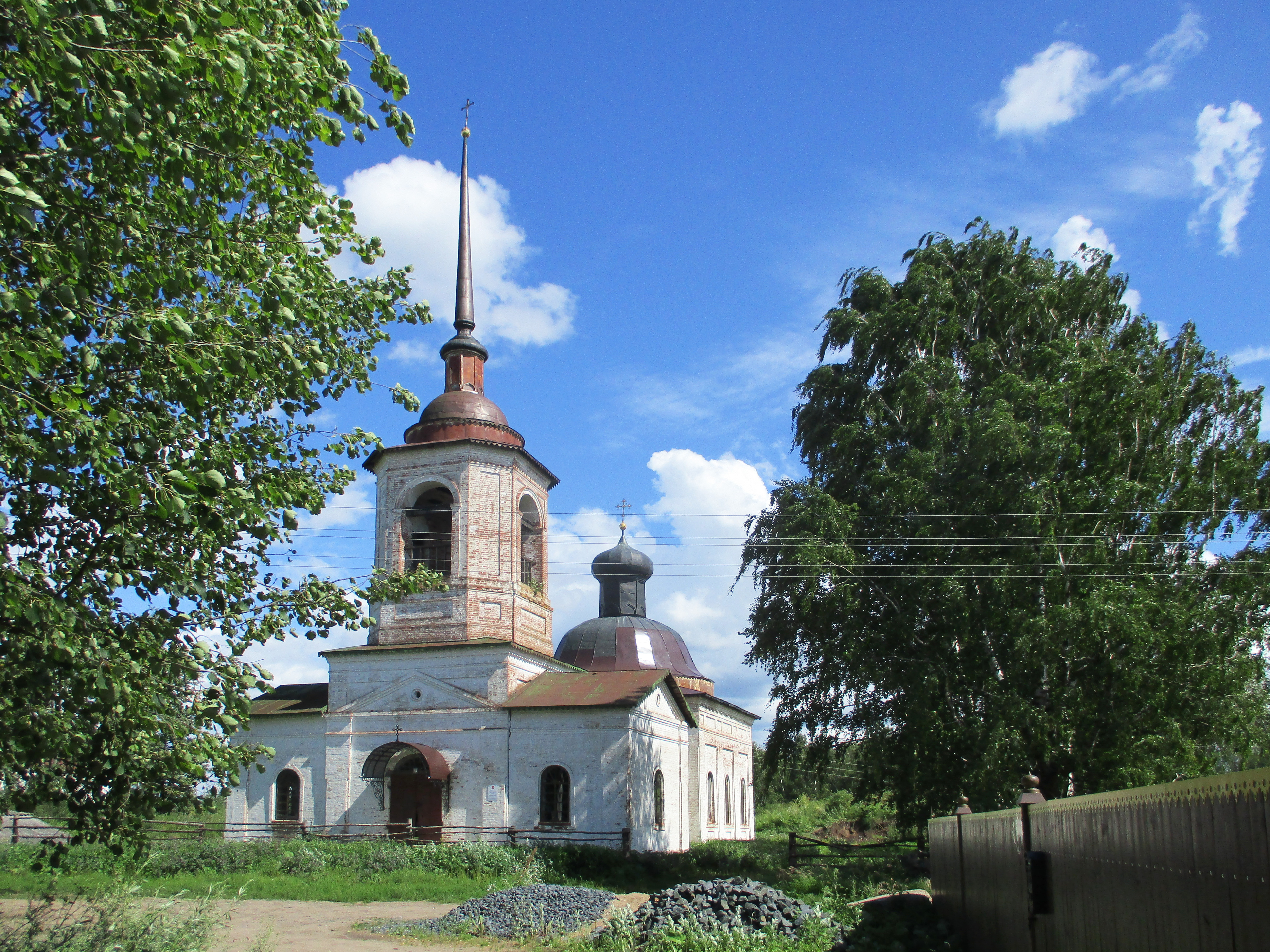 Великий Устюг - Фото 1 - храм Чуда Архистратига Михаила в Хонех Великий Устюг. Фото 1