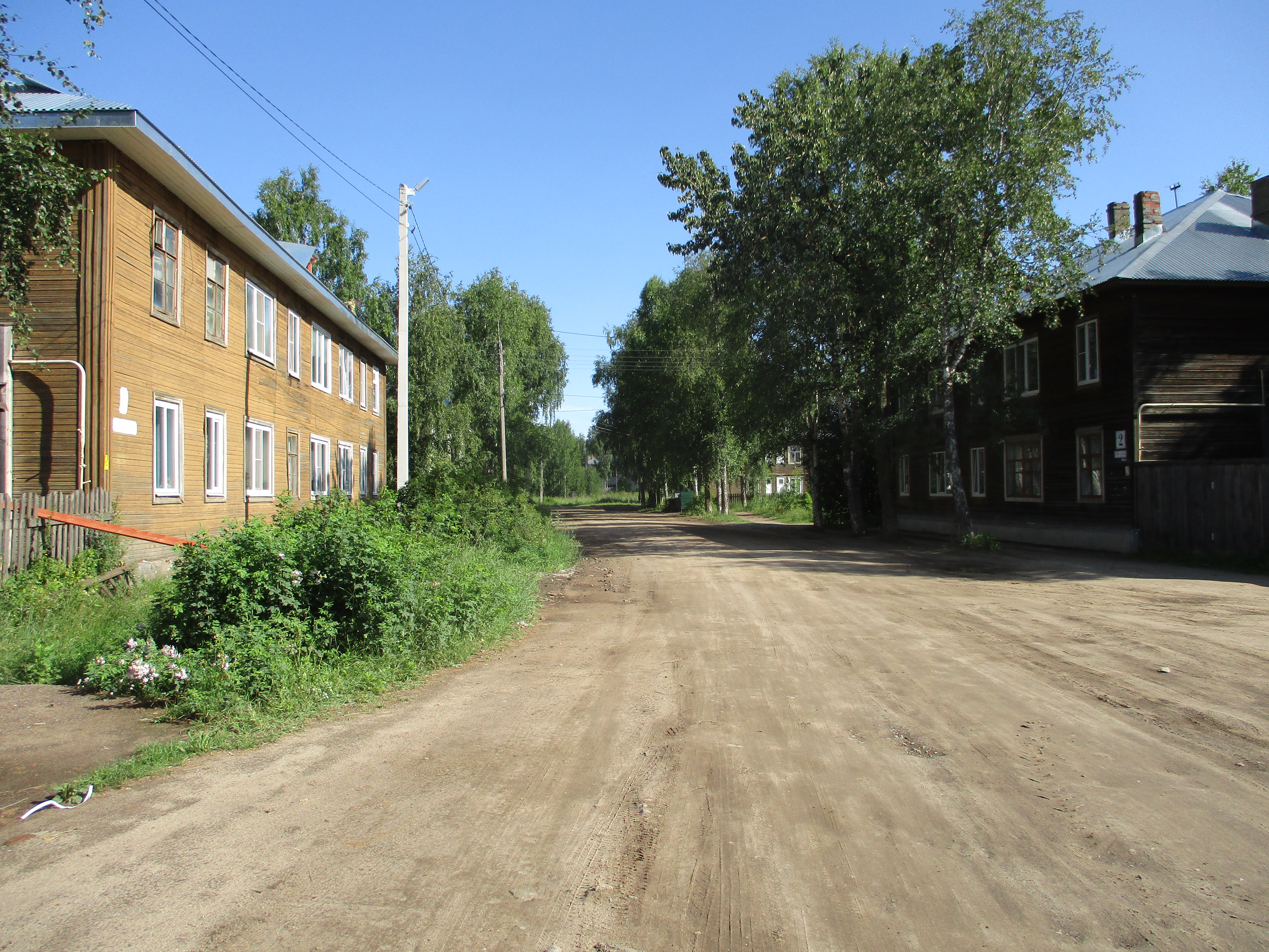 Великий Устюг - Фото 13 - Непарадная улица Великий Устюг. Фото 11